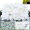Artificial Silk Rose White Flower Wall Backdrop Fake Flowers Wall Panels Decor